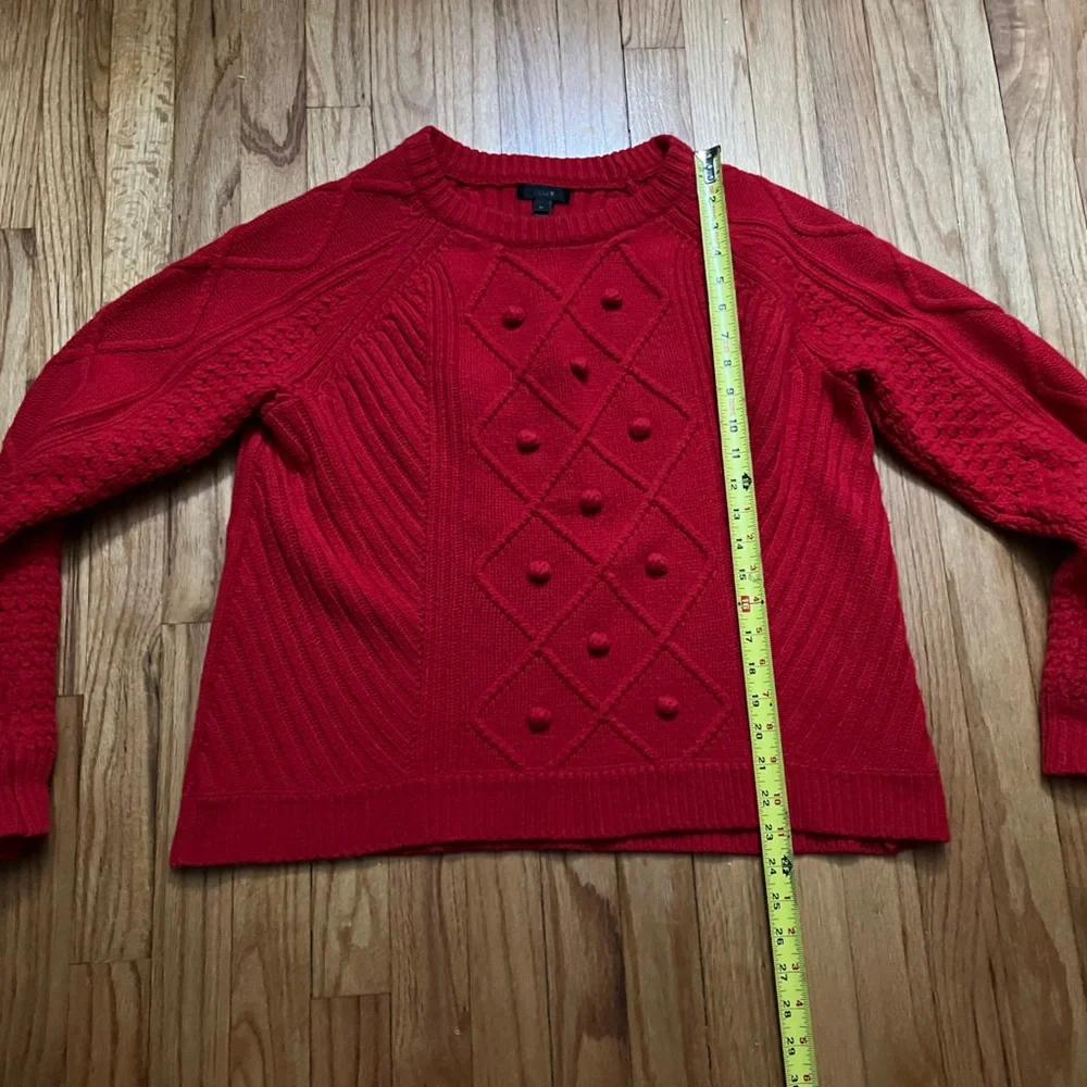 J. Crew Vibrant Red Knitwear